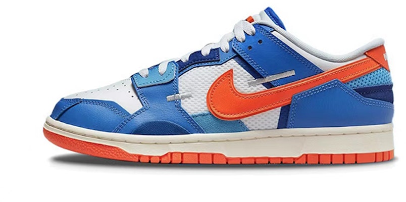 나이키 덩크 로우 스크랩 '닉스' (커스텀) DM0128-100(TeamY-男女款哆啦A梦蓝白橙) Details for 나이키 덩크 로우 스크랩 '닉스' (커스텀) DM0128-100(TeamY-男女款哆啦A梦蓝白橙)