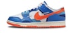 나이키 덩크 로우 스크랩 '닉스' (커스텀) DM0128-100(TeamY-男女款哆啦A梦蓝白橙)