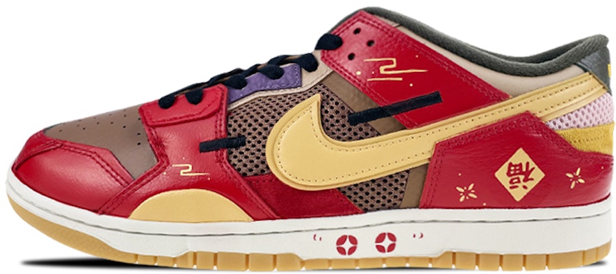 나이키 덩크 로우 스크랩 '설날 패치워크 레드 옐로우' (Nike 덩크 로우 설날 레드 옐로우 is shorter if needed) DB0500-200(Team叁-男款新年福到) Buy 나이키 덩크 로우 스크랩 '설날 패치워크 레드 옐로우' (Nike 덩크 로우 설날 레드 옐로우 is shorter if needed) DB0500-200(Team叁-男款新年福到)
