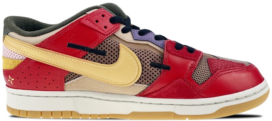 나이키 덩크 로우 스크랩 '설날 패치워크 레드 옐로우' (Nike 덩크 로우 설날 레드 옐로우 is shorter if needed) DB0500-200(Team叁-男款新年福到) Order 나이키 덩크 로우 스크랩 '설날 패치워크 레드 옐로우' (Nike 덩크 로우 설날 레드 옐로우 is shorter if needed) DB0500-200(Team叁-男款新年福到)