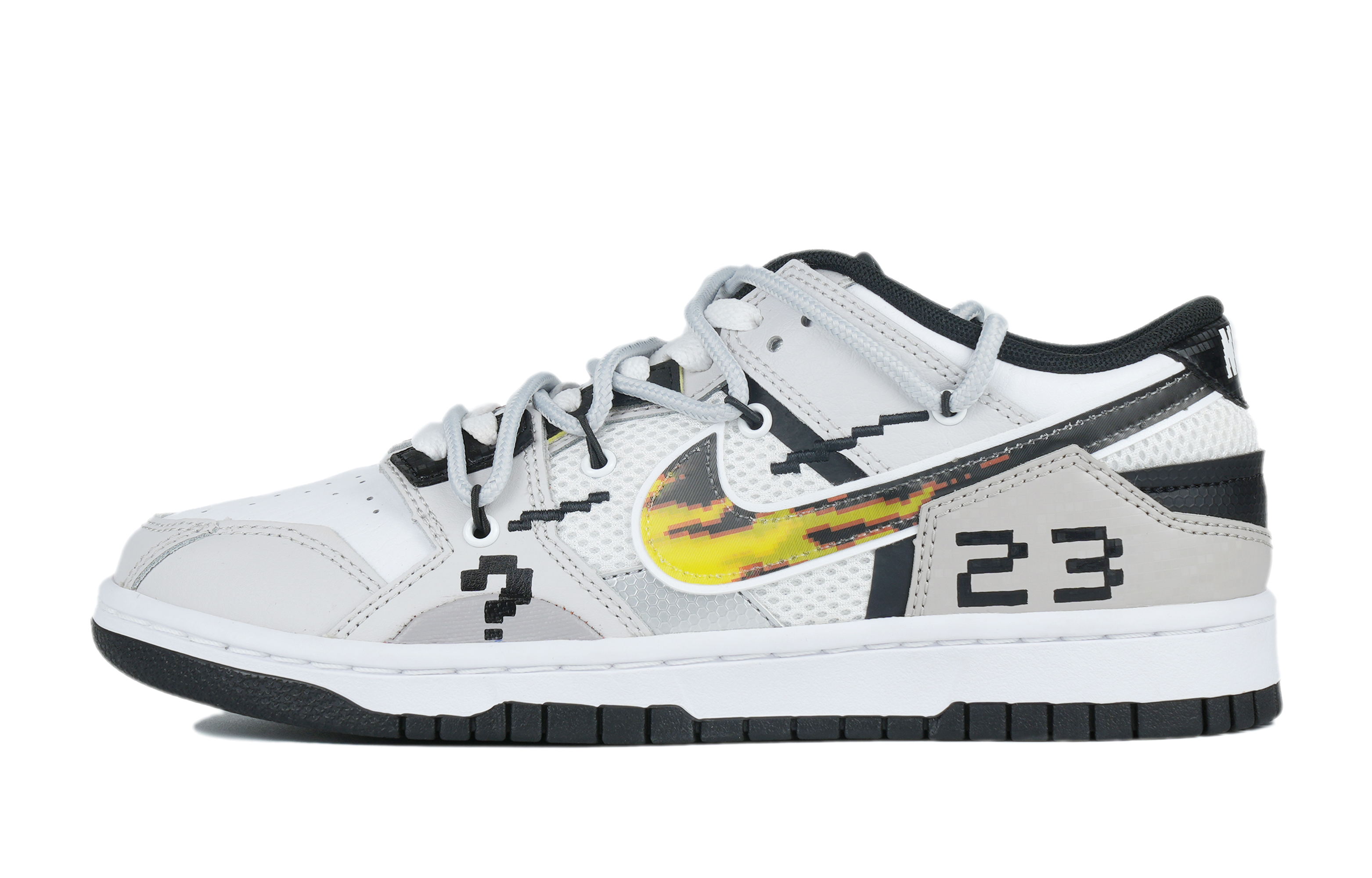 Order [Sepatu Kustom] Nike Dunk Low Scrap 'Pixel Box Spesial oleh Fat Craftsman' DX6058-101-466148