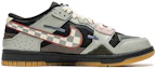 Order 【訂製球鞋】 Nike Dunk Low Scrap 野鶴製造 復古未來主題 街頭潮流風 棋盤格 耐磨 特殊訂製版 低幫 板鞋 男款 灰白