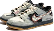 Lookbook 【訂製球鞋】 Nike Dunk Low Scrap 野鶴製造 復古未來主題 街頭潮流風 棋盤格 耐磨 特殊訂製版 低幫 板鞋 男款 灰白