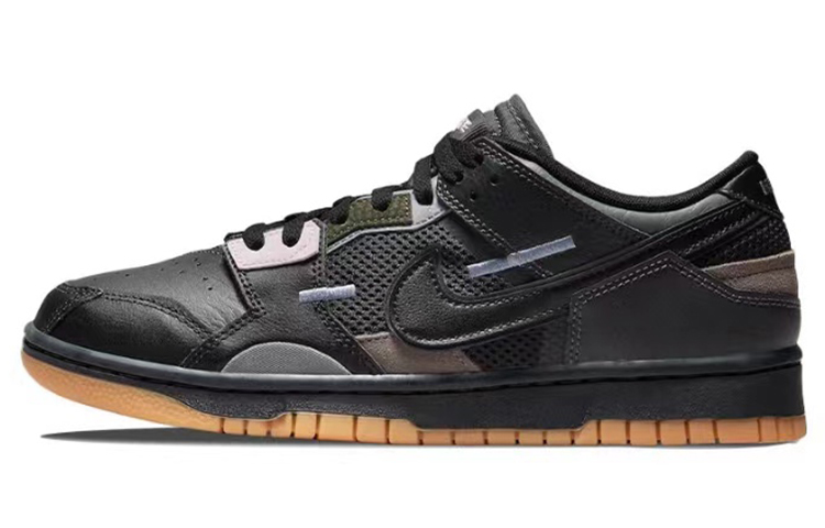 Details for [Sepatu Kustom] Nike Dunk Low Scrap 'Retro Future Abu-Putih' DB0500-001(TeamB-男款棋盘格灰白)