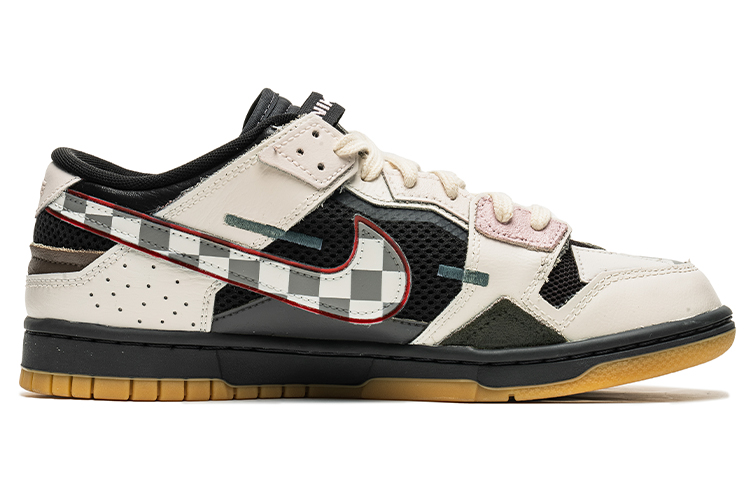 Order 나이키 덩크 로우 스크랩 '레트로 퓨처 그레이' (커스텀) DB0500-001(TeamB-男款棋盘格灰黑)