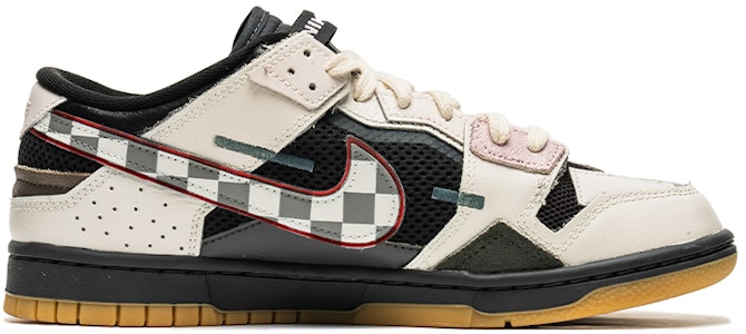 나이키 덩크 로우 스크랩 '레트로 퓨처 그레이' (커스텀) DB0500-001(TeamB-男款棋盘格灰黑) Order 나이키 덩크 로우 스크랩 '레트로 퓨처 그레이' (커스텀) DB0500-001(TeamB-男款棋盘格灰黑)