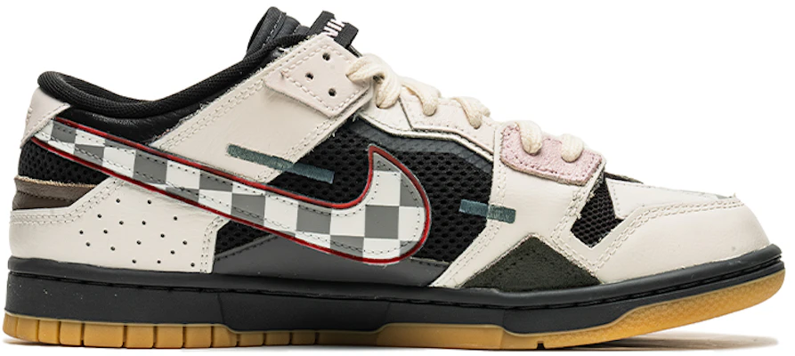 【客製球鞋】Nike Dunk Low Scrap 野鶴製造 復古未來主題 街頭潮流 低幫 板鞋 男款 灰 Order 【客製球鞋】Nike Dunk Low Scrap 野鶴製造 復古未來主題 街頭潮流 低幫 板鞋 男款 灰