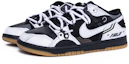 Lookbook 【定制球鞋】 Nike Dunk Low Scrap 太極 陰陽 解構鞋帶 低幫 板鞋 男款 黑白