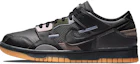 Sizing 【定制球鞋】 Nike Dunk Low Scrap 太極 陰陽 解構鞋帶 低幫 板鞋 男款 黑白