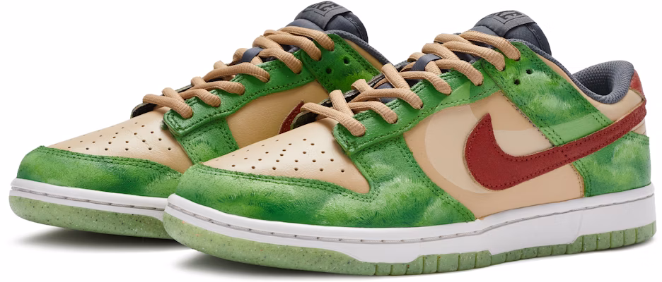 나이키 덩크 로우 SE '빅뉴 에메랄드 숲' 커스텀 DQ6215-001(TeamR-女款绿野仙踪) Lookbook 나이키 덩크 로우 SE '빅뉴 에메랄드 숲' 커스텀 DQ6215-001(TeamR-女款绿野仙踪)