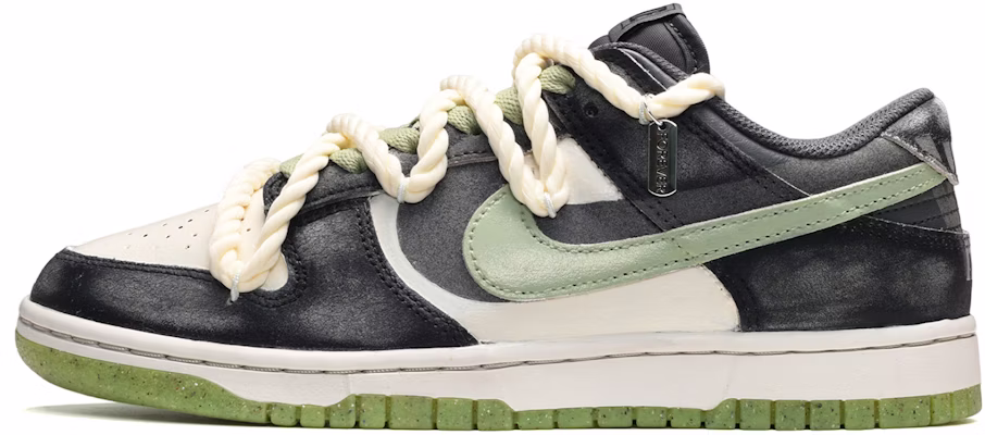 Zapatillas Nike Dunk Low SE 'Negro Blanco Verde Verano Fresco' DQ6215-001(TeamE-女款重金属黑白绿) Buy Zapatillas Nike Dunk Low SE 'Negro Blanco Verde Verano Fresco' DQ6215-001(TeamE-女款重金属黑白绿)