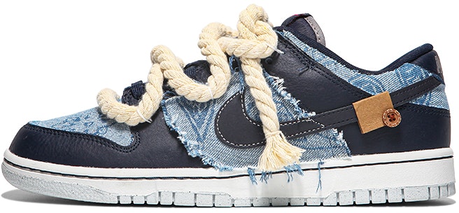 custom-shoes-nike-dunk-low-se-denim-paisley-black-blue