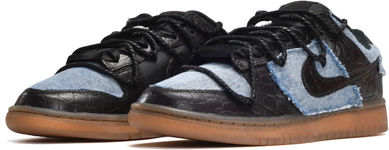 【定制鞋款】耐克Dunk Low SE '丹宁珍珠 - 黑蓝' DV1024-010(TeamE-男款珍珠黑蓝) Lookbook 【定制鞋款】耐克Dunk Low SE '丹宁珍珠 - 黑蓝' DV1024-010(TeamE-男款珍珠黑蓝)