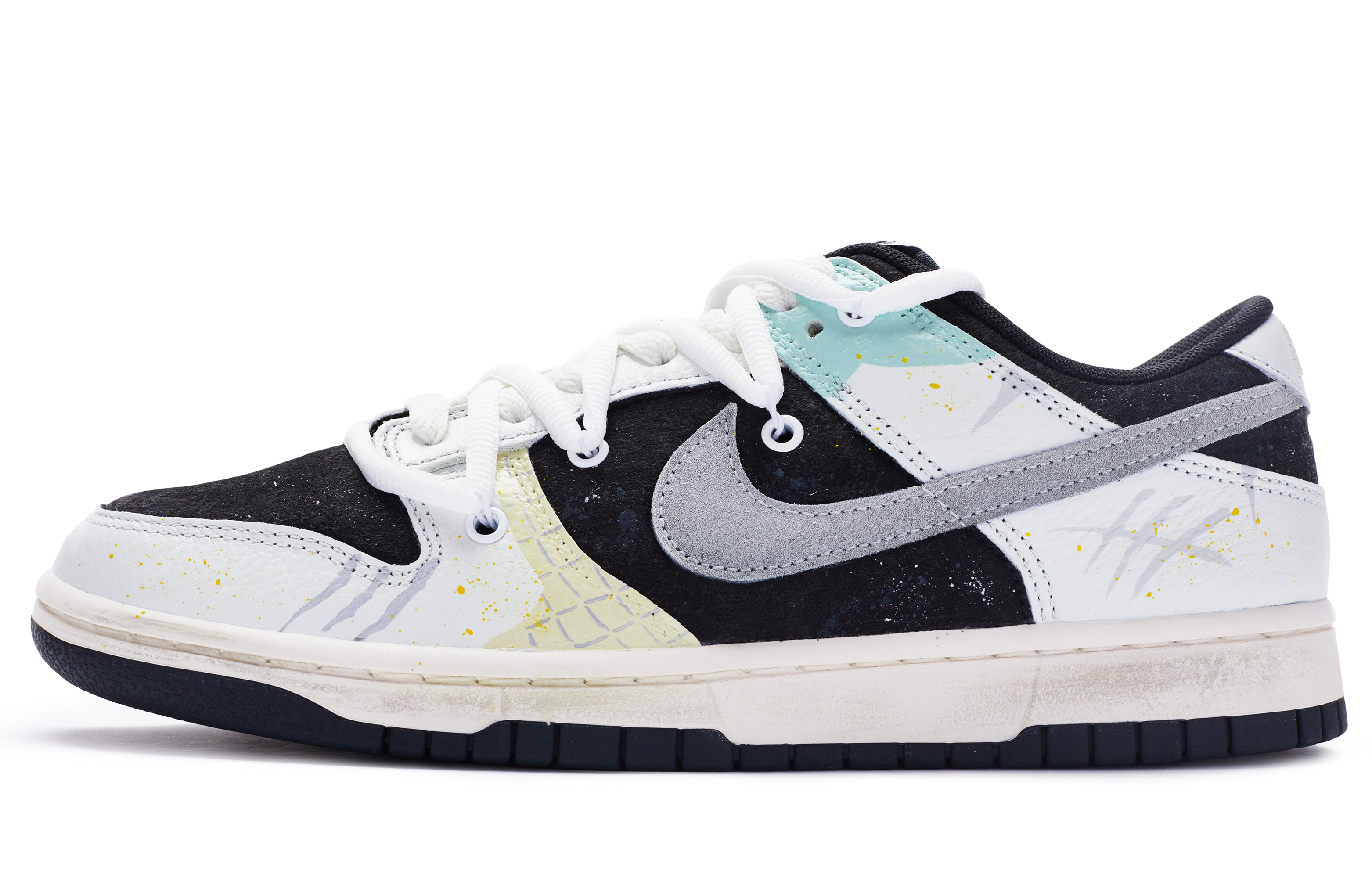 Buy ナイキ ダンク ロー SE "五行異者" (カスタム) DQ5015-063(TeamR-男款义者米黄灰)