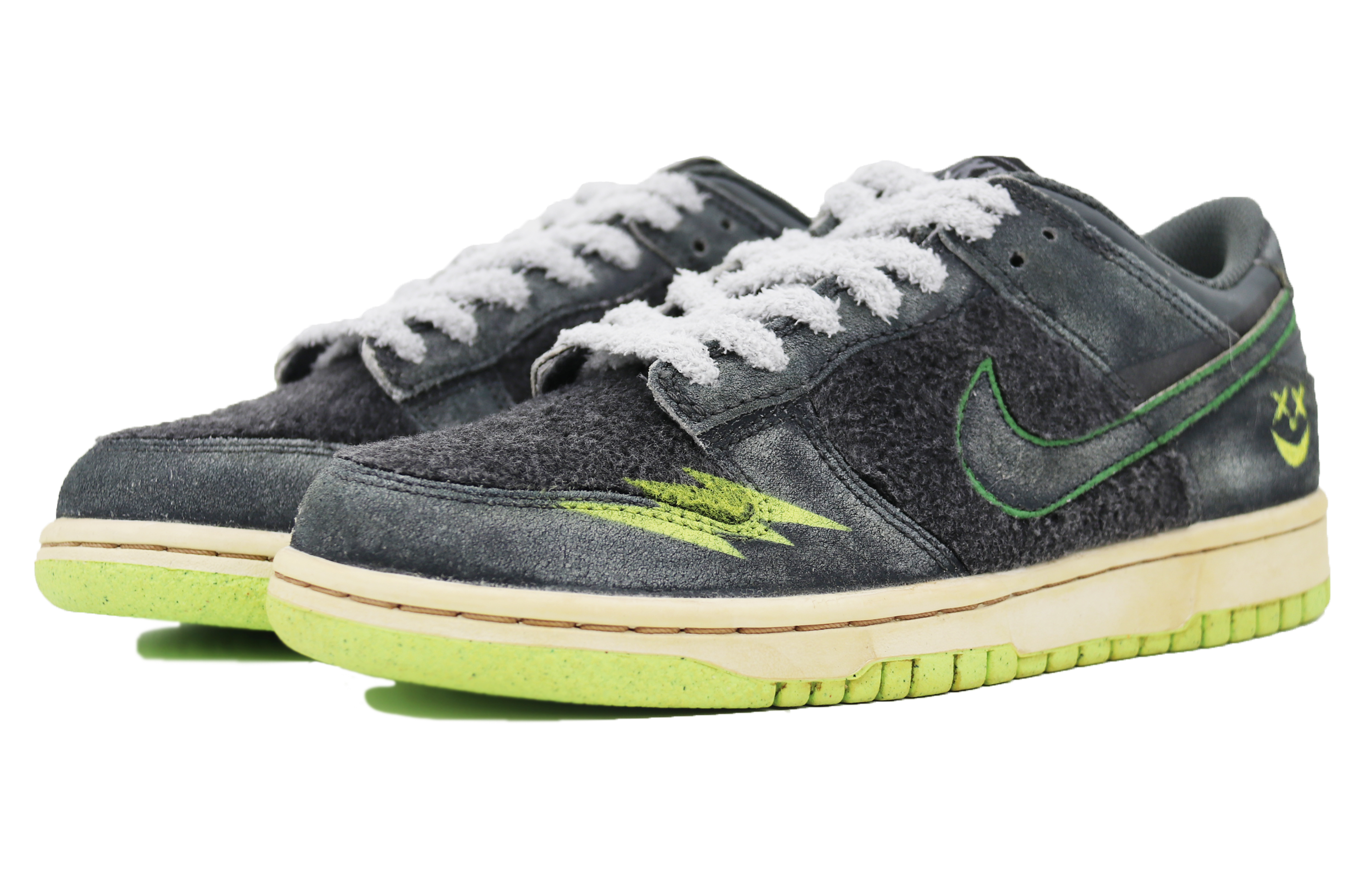 Lookbook [定制鞋] 耐克Dunk Low SE '涂鸦闪电小丑' DQ6215-001(Team31-闪电小丑女款)