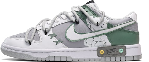 나이키 덩크 로우 SE '그린 테디베어' (커스텀) DQ0380-001(TeamE-女款绿色小熊白绿灰) Buy 나이키 덩크 로우 SE '그린 테디베어' (커스텀) DQ0380-001(TeamE-女款绿色小熊白绿灰)