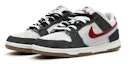 Lookbook 【定製球鞋】Nike Dunk Low SE “85” Vlad 復古做舊 低幫 板鞋 男女同款 灰白紅