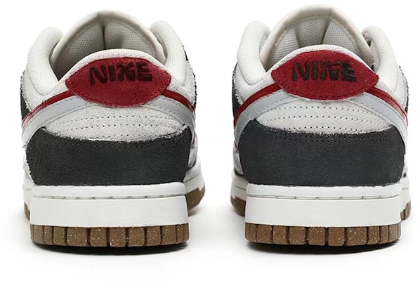 【定製球鞋】Nike Dunk Low SE “85” Vlad 復古做舊 低幫 板鞋 男女同款 灰白紅 Purchase 【定製球鞋】Nike Dunk Low SE “85” Vlad 復古做舊 低幫 板鞋 男女同款 灰白紅