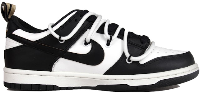 【定制球鞋】Nike Dunk Low SE 熊貓 解構 簡約百搭 低幫 板鞋 GS 黑白 Order 【定制球鞋】Nike Dunk Low SE 熊貓 解構 簡約百搭 低幫 板鞋 GS 黑白