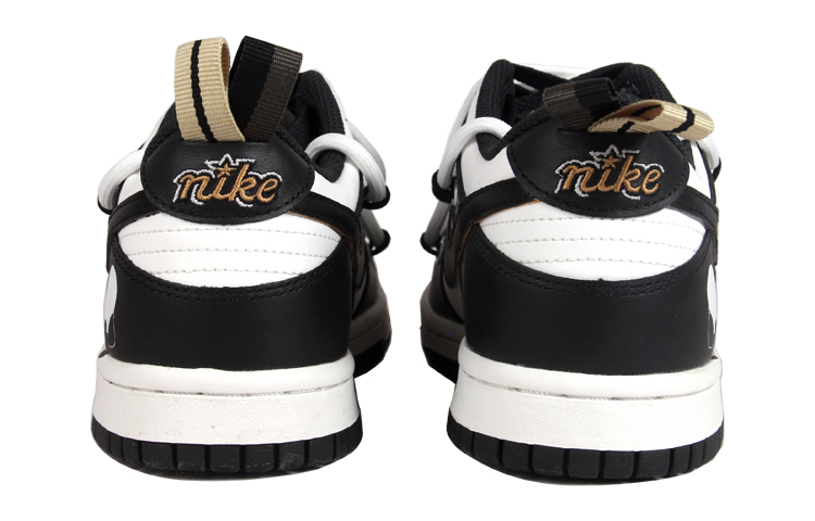 Purchase 【定制球鞋】Nike Dunk Low SE 熊貓 解構 簡約百搭 低幫 板鞋 GS 黑白