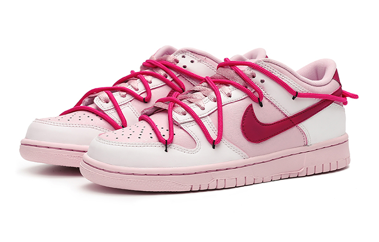 Lookbook [Kasut Custom] Nike Dunk Low SE 'Jeli Pink Susu Strawberi' 921803-601(Team15-女款气泡水母玫粉)