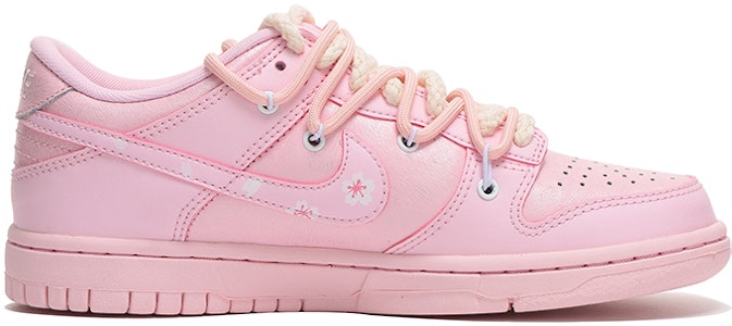【定制球鞋】Nike Dunk Low SE (GS) "Prism Pink" 解構 情侶 櫻花 高街 低幫 板鞋 粉色 Order 【定制球鞋】Nike Dunk Low SE (GS) "Prism Pink" 解構 情侶 櫻花 高街 低幫 板鞋 粉色