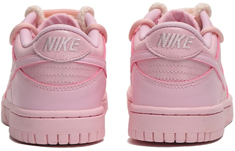 【定制球鞋】Nike Dunk Low SE (GS) "Prism Pink" 解構 情侶 櫻花 高街 低幫 板鞋 粉色 Shop 【定制球鞋】Nike Dunk Low SE (GS) "Prism Pink" 解構 情侶 櫻花 高街 低幫 板鞋 粉色