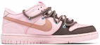 Order 【定制鞋】耐克Dunk Low SE '棱镜粉樱花火焰' 921803-601(Team24-女款dunk棕粉色)