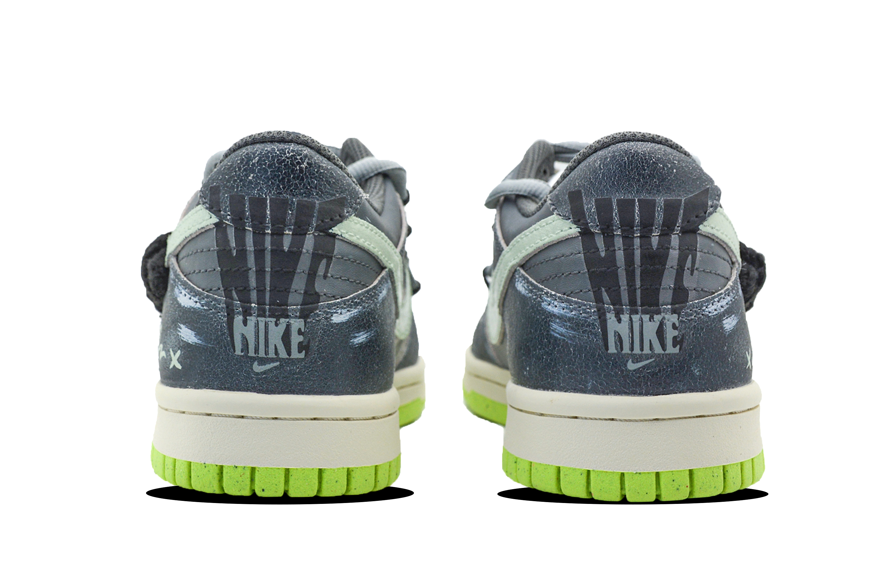 Purchase 나이키 덩크 로우 SE '록앤롤 그레이 그린' (커스텀) DQ6215-001-459169