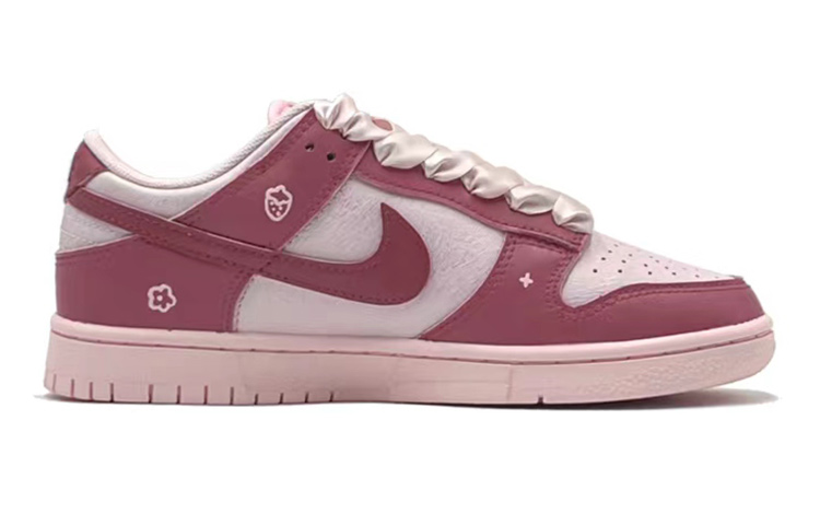 Order [Sneakers Kustom] Nike Dunk Low SE 'Strawberry Bear' 921803-601(TeamS-动漫草莓熊)