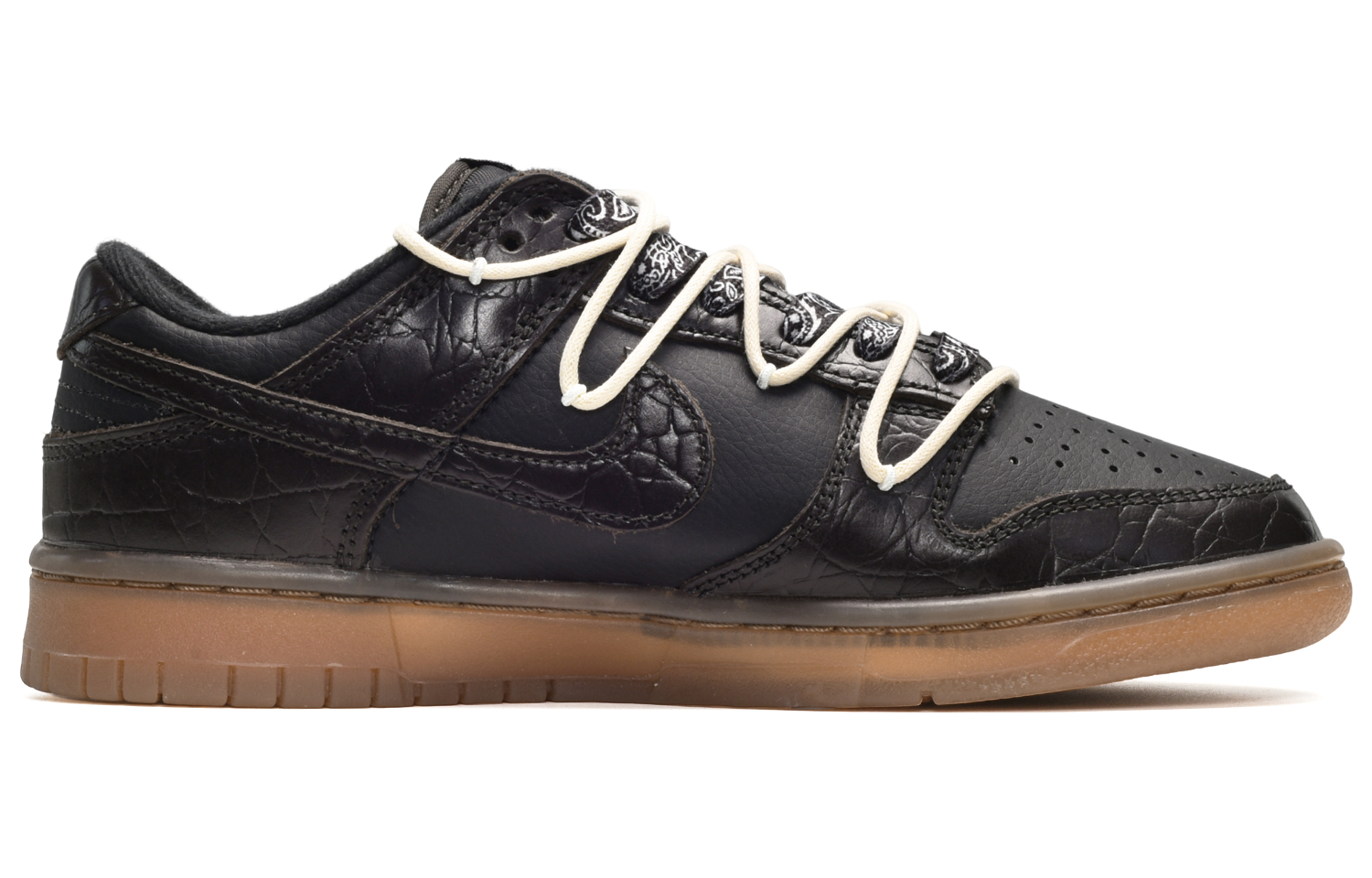 Order [定制鞋款] 耐克Dunk Low SE '夏日佩斯利黑白款' DV1024-010(TeamE-男款腰果花黑白)