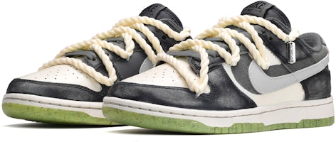 나이키 덩크 로우 SE '여름 블랙 화이트 그레이' (Nike Dunk Low SE 'Summer Black White Gray') DQ6215-001(TeamE-女款重金属黑白灰) Lookbook 나이키 덩크 로우 SE '여름 블랙 화이트 그레이' (Nike Dunk Low SE 'Summer Black White Gray') DQ6215-001(TeamE-女款重金属黑白灰)