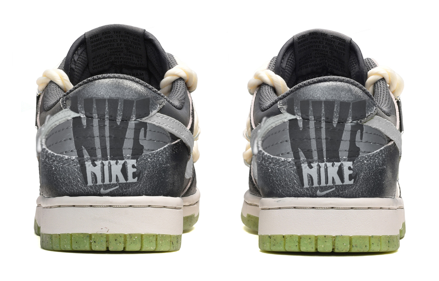 Shop 나이키 덩크 로우 SE '여름 블랙 화이트 그레이' (Nike Dunk Low SE 'Summer Black White Gray') DQ6215-001(TeamE-女款重金属黑白灰)