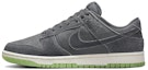 Sizing 나이키 덩크 로우 SE '여름 블랙 화이트 그레이' (Nike Dunk Low SE 'Summer Black White Gray') DQ6215-001(TeamE-女款重金属黑白灰)