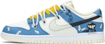 Buy Zapatillas Nike Dunk Low Caja Especial 'Graffiti Azul Amarillo' DJ6188-100(TeamA-DK致富嘴巴男S-BOX)