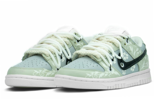 【定制鞋】耐克Dunk Low特别盒‘解构蕾丝花卉’ DH9765-100(TeamA-DKL花朵S-BOX) Lookbook 【定制鞋】耐克Dunk Low特别盒‘解构蕾丝花卉’ DH9765-100(TeamA-DKL花朵S-BOX)