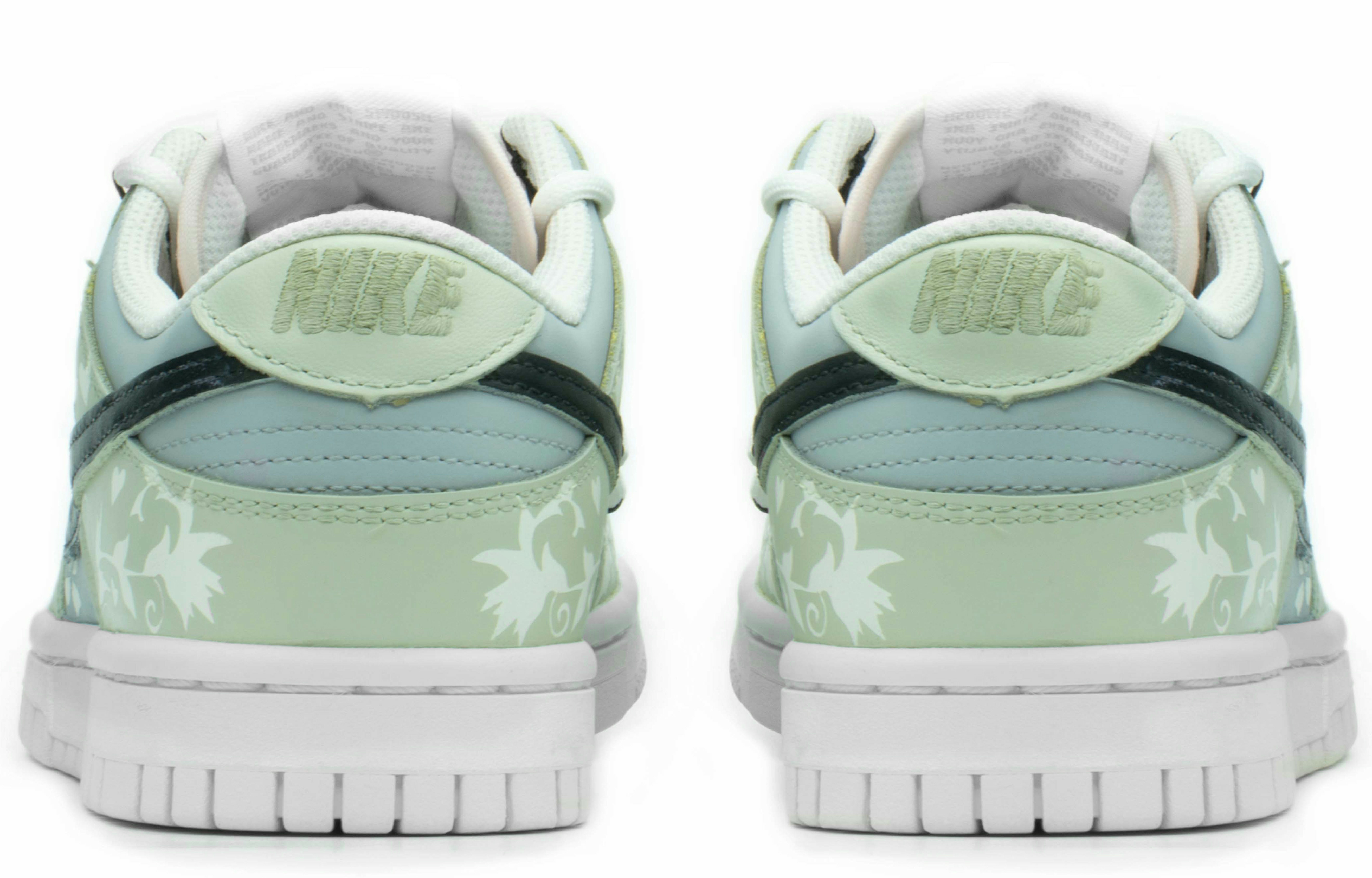 Shop 【定制鞋】耐克Dunk Low特别盒‘解构蕾丝花卉’ DH9765-100(TeamA-DKL花朵S-BOX)