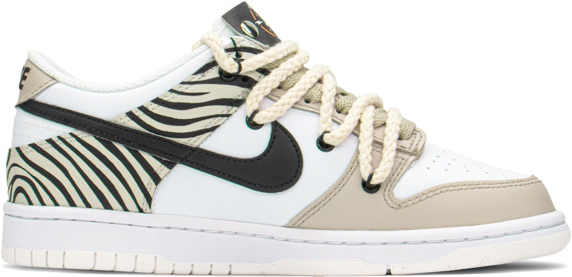【定制球鞋】Nike Dunk Low特别版 '卡其熊猫' '斑马爱解构' DH9765-100(TeamA-DKL斑马纹女S-BOX) Order 【定制球鞋】Nike Dunk Low特别版 '卡其熊猫' '斑马爱解构' DH9765-100(TeamA-DKL斑马纹女S-BOX)