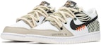 Lookbook 【定制球鞋】Nike Dunk Low特别版 '卡其熊猫' '斑马爱解构' DH9765-100(TeamA-DKL斑马纹女S-BOX)