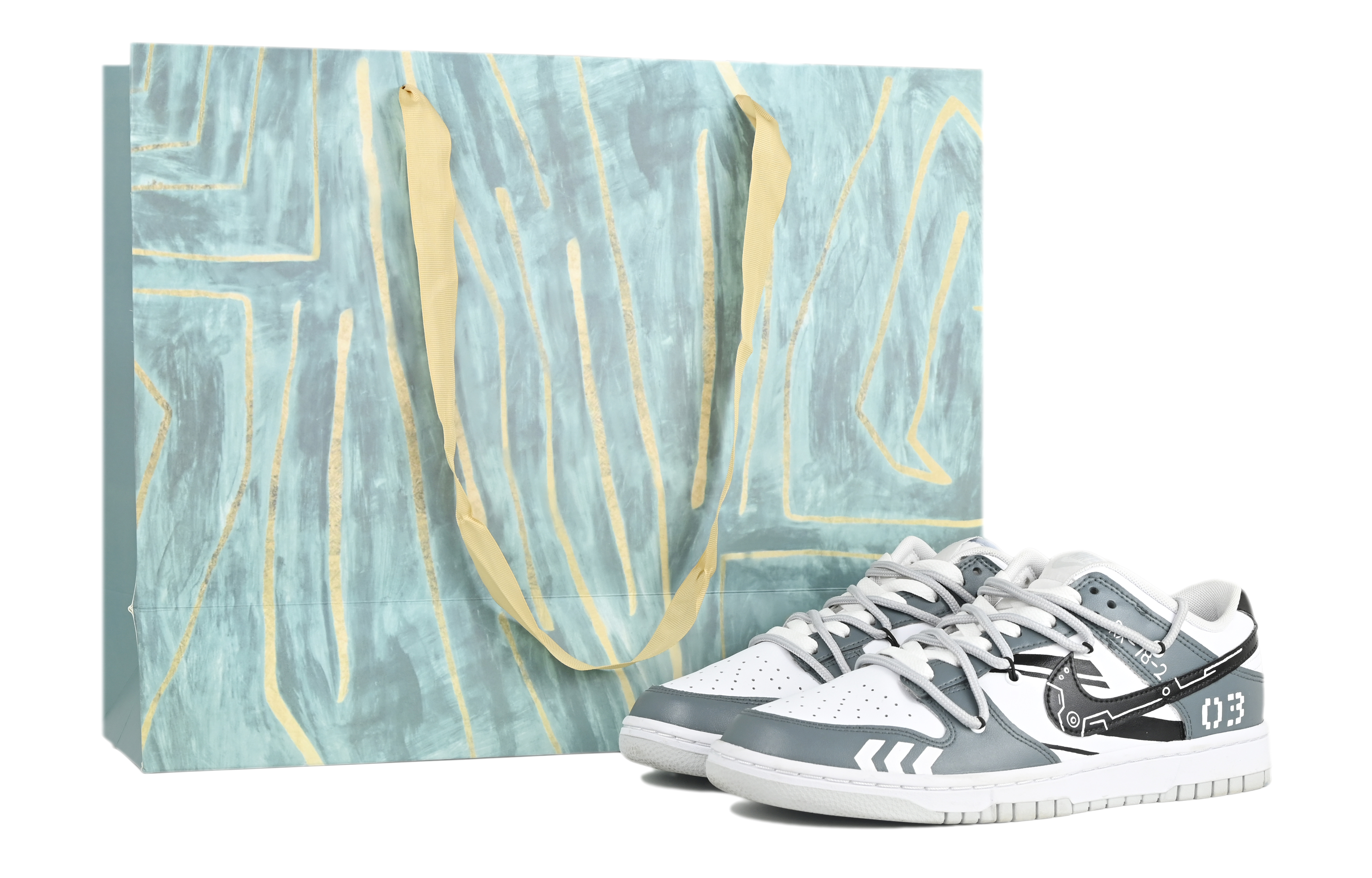 [Custom Shoes] Nike Dunk Low Special Box 'Mobile Squad Custom Deconstructed'