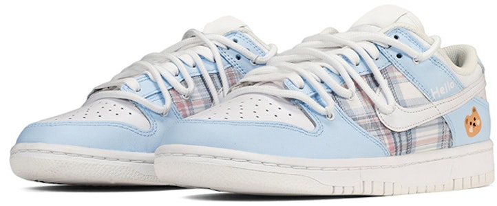 Zapatillas Nike Dunk Low 'Plaid Patchwork Gift' - Edición Especial DH9765-100(TeamE-女款格纹贴布S-BOX) Lookbook Zapatillas Nike Dunk Low 'Plaid Patchwork Gift' - Edición Especial DH9765-100(TeamE-女款格纹贴布S-BOX)