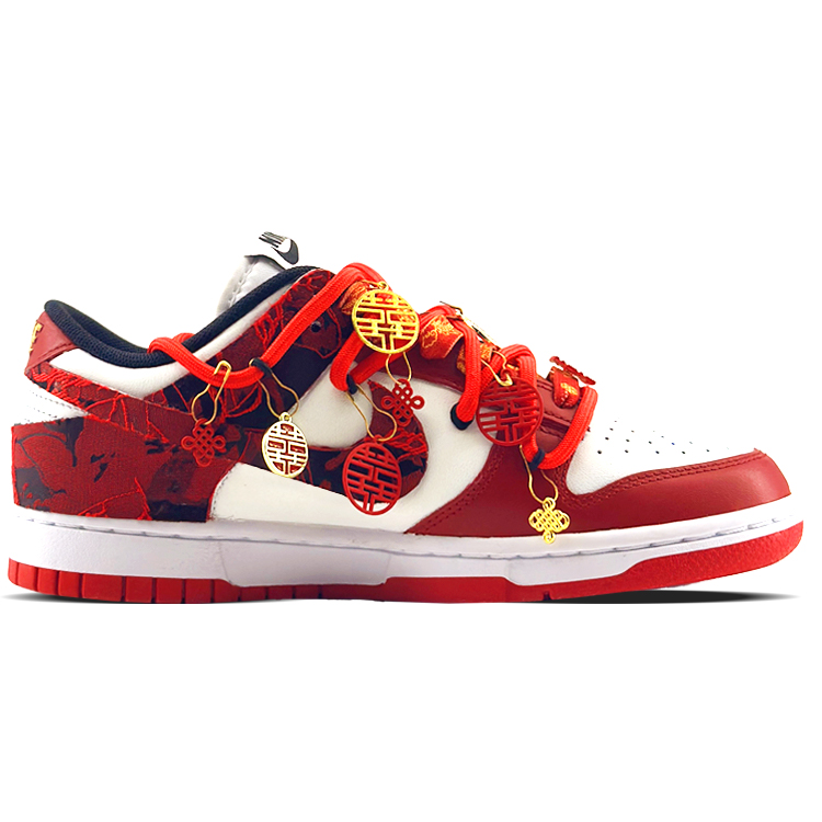 Lookbook [Kasut Custom] Nike Dunk Offline 'Xi Wedding' FD9762-061（Team97-我们结婚了）