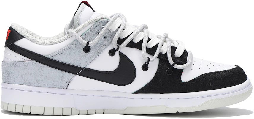 【定製球鞋】Nike Dunk Retro 高街 Vibe風 復古 做舊 塗鴉 耐磨輕便防滑 低筒 板鞋 男款 黑白 Lookbook 【定製球鞋】Nike Dunk Retro 高街 Vibe風 復古 做舊 塗鴉 耐磨輕便防滑 低筒 板鞋 男款 黑白