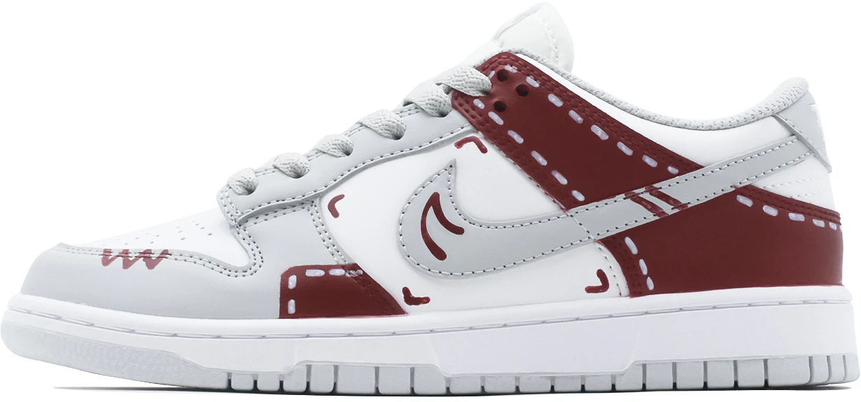 custom-shoes-nike-dunk-retro-grey-fog
