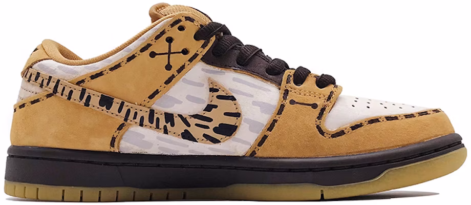 나이키 SB 덩크 로우 프로 '휘트 모카 타이거' 커스텀 BQ6817-204(TeamD-男女同款虎纹S-BOX) Order 나이키 SB 덩크 로우 프로 '휘트 모카 타이거' 커스텀 BQ6817-204(TeamD-男女同款虎纹S-BOX)