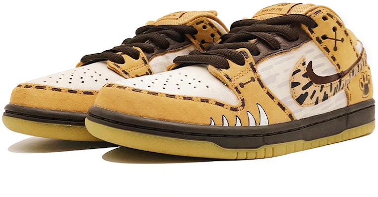 나이키 SB 덩크 로우 프로 '휘트 모카 타이거' 커스텀 BQ6817-204(TeamD-男女同款虎纹S-BOX) Lookbook 나이키 SB 덩크 로우 프로 '휘트 모카 타이거' 커스텀 BQ6817-204(TeamD-男女同款虎纹S-BOX)