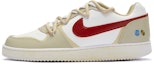 Buy 【客製球鞋】Nike EBERNON Low BIGNIU 雙人成行 解構鞋帶 手繪噴繪 低筒 板鞋 男款 米黃白