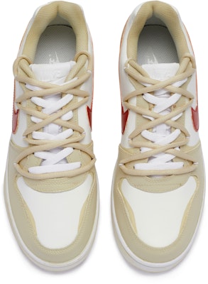 【客製球鞋】Nike EBERNON Low BIGNIU 雙人成行 解構鞋帶 手繪噴繪 低筒 板鞋 男款 米黃白 Shop 【客製球鞋】Nike EBERNON Low BIGNIU 雙人成行 解構鞋帶 手繪噴繪 低筒 板鞋 男款 米黃白