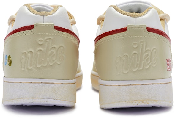 【客製球鞋】Nike EBERNON Low BIGNIU 雙人成行 解構鞋帶 手繪噴繪 低筒 板鞋 男款 米黃白 Purchase 【客製球鞋】Nike EBERNON Low BIGNIU 雙人成行 解構鞋帶 手繪噴繪 低筒 板鞋 男款 米黃白