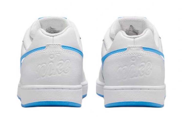 Shop [Sepatu Kustom] Nike Ebernon Low 'Biru Putih Awan' AQ1775-102-450399